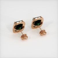 <span>3.41</span>&nbsp;<span class="tooltip-light">Ct.Tw.<span class="tooltiptext">Total Carat Weight</span></span> Gemstone Earrings, 14K Rose Gold 4