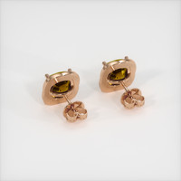 <span>2.24</span>&nbsp;<span class="tooltip-light">Ct.Tw.<span class="tooltiptext">Total Carat Weight</span></span> Gemstone Earrings, 14K Rose Gold 4