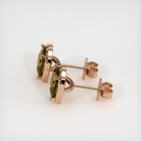 <span>3.16</span>&nbsp;<span class="tooltip-light">Ct.Tw.<span class="tooltiptext">Total Carat Weight</span></span> Gemstone Earrings, 14K Rose Gold 3