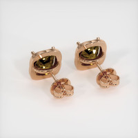 <span>3.16</span>&nbsp;<span class="tooltip-light">Ct.Tw.<span class="tooltiptext">Total Carat Weight</span></span> Gemstone Earrings, 14K Rose Gold 4