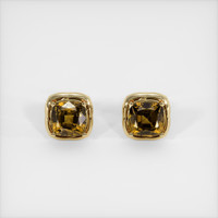 <span>4.21</span>&nbsp;<span class="tooltip-light">Ct.Tw.<span class="tooltiptext">Total Carat Weight</span></span> Gemstone Earrings, 14K Yellow Gold 1