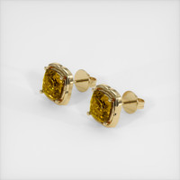 <span>4.21</span>&nbsp;<span class="tooltip-light">Ct.Tw.<span class="tooltiptext">Total Carat Weight</span></span> Gemstone Earrings, 14K Yellow Gold 2