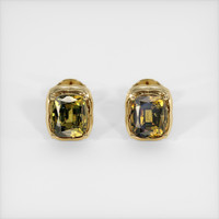 <span>3.27</span>&nbsp;<span class="tooltip-light">Ct.Tw.<span class="tooltiptext">Total Carat Weight</span></span> Gemstone Earrings, 14K Yellow Gold 1