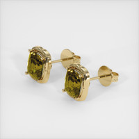 <span>1.68</span>&nbsp;<span class="tooltip-light">Ct.Tw.<span class="tooltiptext">Total Carat Weight</span></span> Gemstone Earrings, 14K Yellow Gold 2