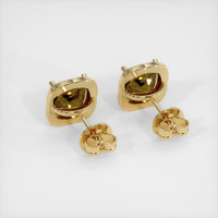 <span>3.16</span>&nbsp;<span class="tooltip-light">Ct.Tw.<span class="tooltiptext">Total Carat Weight</span></span> Gemstone Earrings, 14K Yellow Gold 4