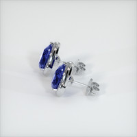 <span>4.91</span> <span class="tooltip-light">Ct.Tw.<span class="tooltiptext">Total Carat Weight</span></span> Blue Sapphire Earrings, Platinum 950 3