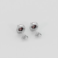 <span>2.12</span> <span class="tooltip-light">Ct.Tw.<span class="tooltiptext">Total Carat Weight</span></span> Bi Color / Parti Sapphire Earrings, Platinum 950 4