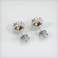 <span>1.14</span>&nbsp;<span class="tooltip-light">Ct.Tw.<span class="tooltiptext">Total Carat Weight</span></span> Sapphire Earrings, Platinum 950 4