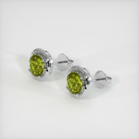 <span>2.02</span>&nbsp;<span class="tooltip-light">Ct.Tw.<span class="tooltiptext">Total Carat Weight</span></span> Gemstone Earrings, Platinum 950 2