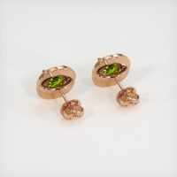 <span>1.02</span>&nbsp;<span class="tooltip-light">Ct.Tw.<span class="tooltiptext">Total Carat Weight</span></span> Gemstone Earrings, 14K Rose Gold 4