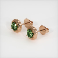 <span>1.35</span>&nbsp;<span class="tooltip-light">Ct.Tw.<span class="tooltiptext">Total Carat Weight</span></span> Gemstone Earrings, 14K Rose Gold 2