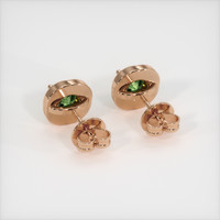 <span>0.69</span>&nbsp;<span class="tooltip-light">Ct.Tw.<span class="tooltiptext">Total Carat Weight</span></span> Gemstone Earrings, 14K Rose Gold 4