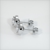 <span>1.89</span>&nbsp;<span class="tooltip-light">Ct.Tw.<span class="tooltiptext">Total Carat Weight</span></span> Sapphire Earrings, 14K White Gold 3