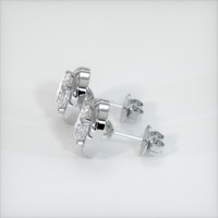 <span>2.48</span>&nbsp;<span class="tooltip-light">Ct.Tw.<span class="tooltiptext">Total Carat Weight</span></span> Sapphire Earrings, 14K White Gold 3