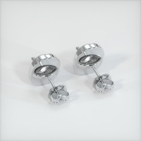<span>2.48</span>&nbsp;<span class="tooltip-light">Ct.Tw.<span class="tooltiptext">Total Carat Weight</span></span> Sapphire Earrings, 14K White Gold 4
