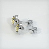 <span>1.89</span>&nbsp;<span class="tooltip-light">Ct.Tw.<span class="tooltiptext">Total Carat Weight</span></span> Sapphire Earrings, 14K White Gold 3