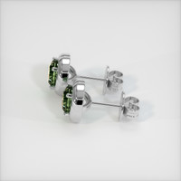 <span>1.35</span>&nbsp;<span class="tooltip-light">Ct.Tw.<span class="tooltiptext">Total Carat Weight</span></span> Gemstone Earrings, 14K White Gold 3