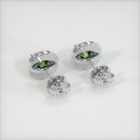 <span>0.69</span>&nbsp;<span class="tooltip-light">Ct.Tw.<span class="tooltiptext">Total Carat Weight</span></span> Gemstone Earrings, 14K White Gold 4