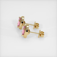 <span>2.06</span>&nbsp;<span class="tooltip-light">Ct.Tw.<span class="tooltiptext">Total Carat Weight</span></span> Gemstone Earrings, 14K Yellow Gold 3