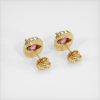 <span>2.06</span>&nbsp;<span class="tooltip-light">Ct.Tw.<span class="tooltiptext">Total Carat Weight</span></span> Gemstone Earrings, 14K Yellow Gold 4