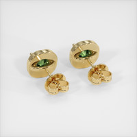 <span>1.35</span>&nbsp;<span class="tooltip-light">Ct.Tw.<span class="tooltiptext">Total Carat Weight</span></span> Gemstone Earrings, 14K Yellow Gold 4