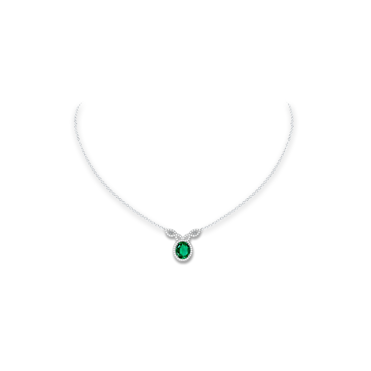 Jewelry image on model