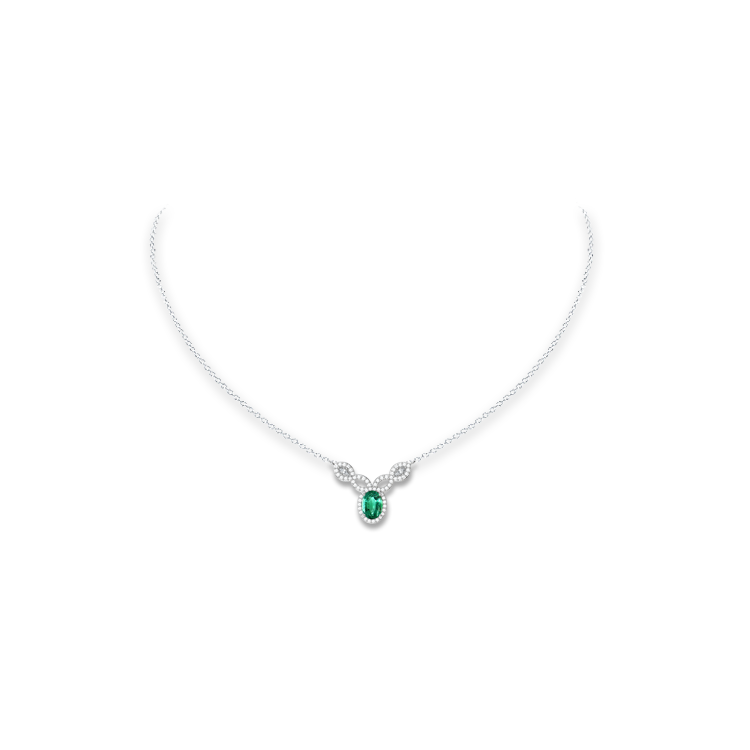 Jewelry image on model