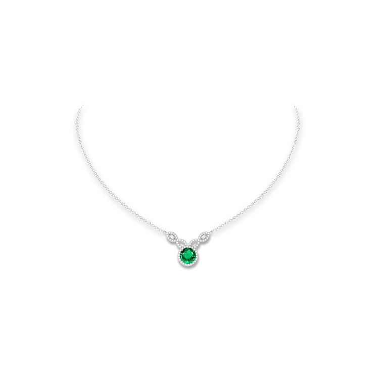 Jewelry image on model