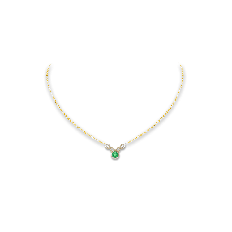 Jewelry image on model