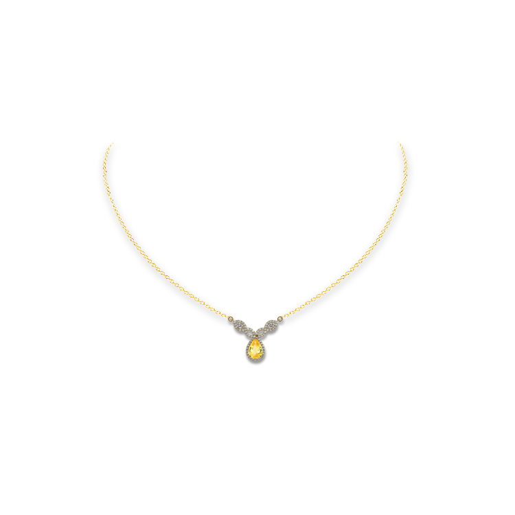 Jewelry image on model