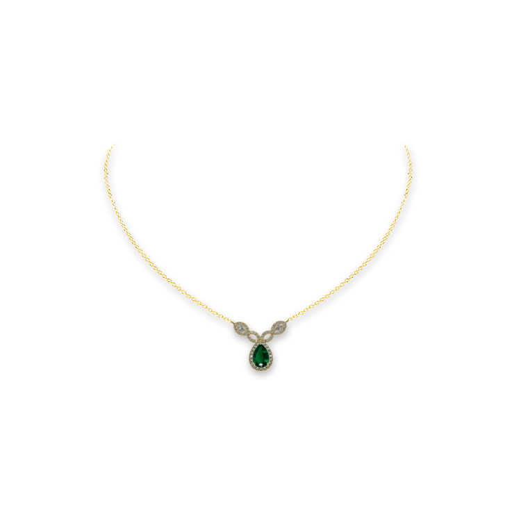 Jewelry image on model