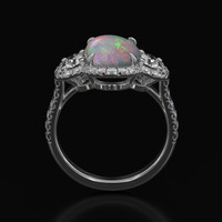 1.72 Ct. Gemstone Ring, Platinum 950 3