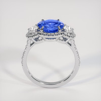 2.51 Ct. Blue Sapphire Ring, Platinum 950 3