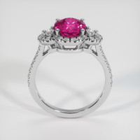 2.05 Ct. Gemstone Ring, 14K White Gold 3