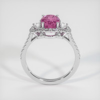 2.40 Ct. Sapphire Ring, 18K White Gold 3