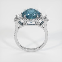6.99 Ct. Sapphire Ring, 18K White Gold 3
