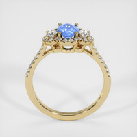 0.78 Ct. Sapphire Ring, 14K Yellow Gold 3