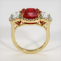 6.10 Ct. Ruby Ring, 14K Yellow Gold 3