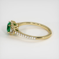 1.74 Ct. Emerald Ring, 18K Yellow Gold 4