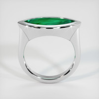 2.57 Ct. Emerald Ring, Platinum 950 3