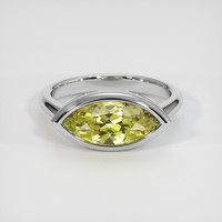 3.24 Ct. Gemstone Ring, Platinum 950 1