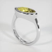 3.24 Ct. Gemstone Ring, Platinum 950 2