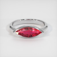 Ruby Ring 1.07 Ct. Platinum 950 Preview
