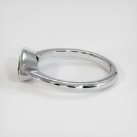 1.64 Ct. Green Sapphire Ring, Platinum 950 4