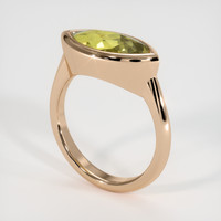 3.24 Ct. Gemstone Ring, 14K Rose Gold 2