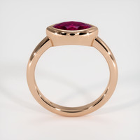 1.24 Ct. Ruby Ring, 14K Rose Gold 3