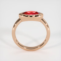 1.50 Ct. Ruby Ring, 14K Rose Gold 3