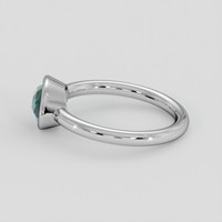 1.67 Ct. Bluish Green Sapphire Ring, 10K White Gold 4