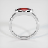 1.13 Ct. Ruby Ring, 14K White Gold 3