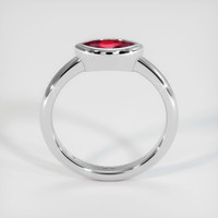 0.57 Ct. Ruby Ring, 14K White Gold 3